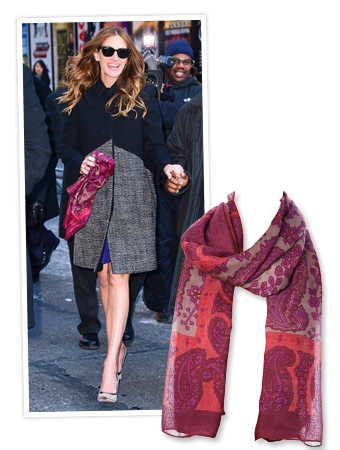 Photos from Celebs' Fall Scarves