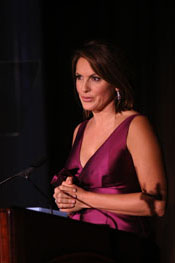 Mariska At Podium