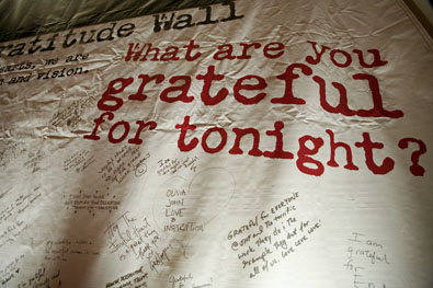 Gratitude Wall