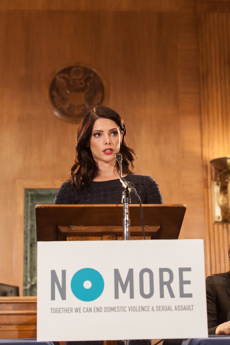 mark. Brand Ambassador Ashley Greene Announces "No More Campaign" Study Results On Capitol Hill