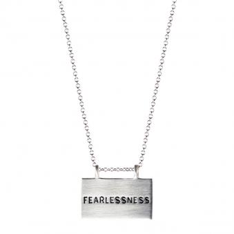 Me&Ro: Fearlessness Pendant - Silver | Joyful Heart Foundation